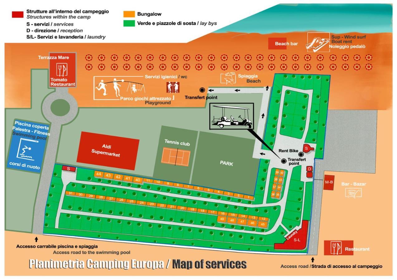 Villaggio Camping Europa Sottomarina Zewnętrze zdjęcie